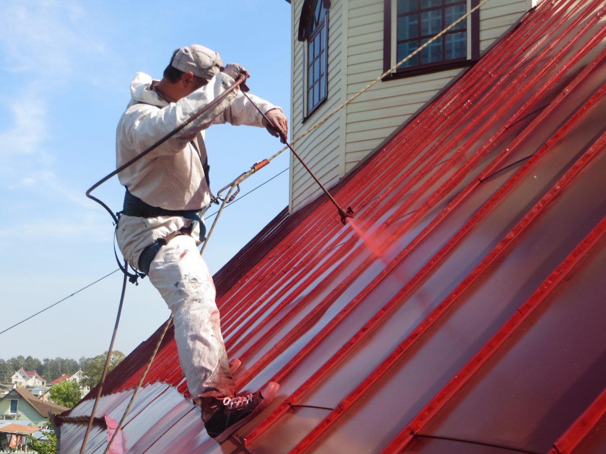 Подготовка поверхности крыши